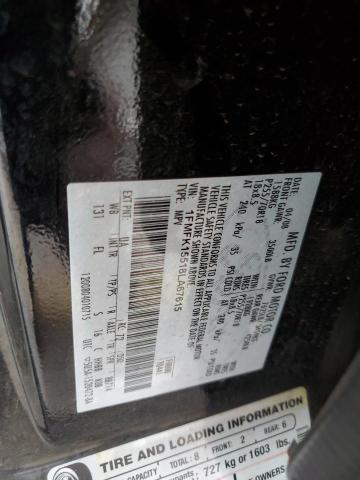 2008 Ford Expedition El Xlt VIN: 1FMFK15518LA67615 Lot: 62192984