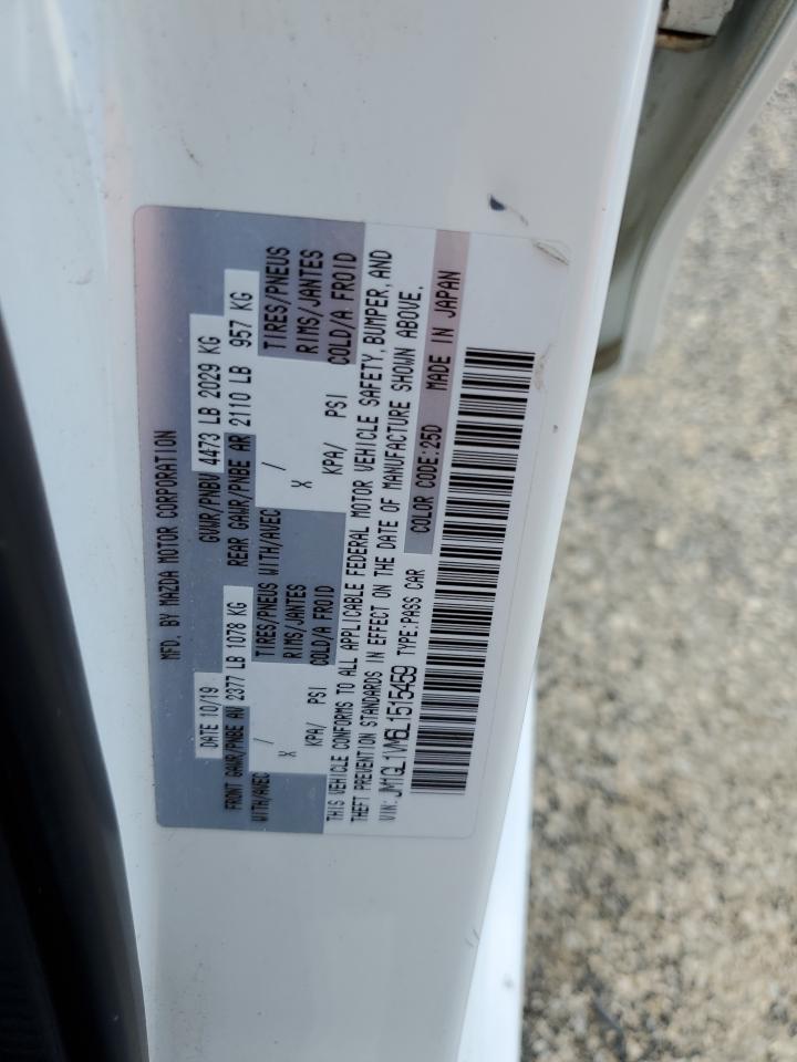 JM1GL1VM6L1515459 2020 Mazda 6 Touring