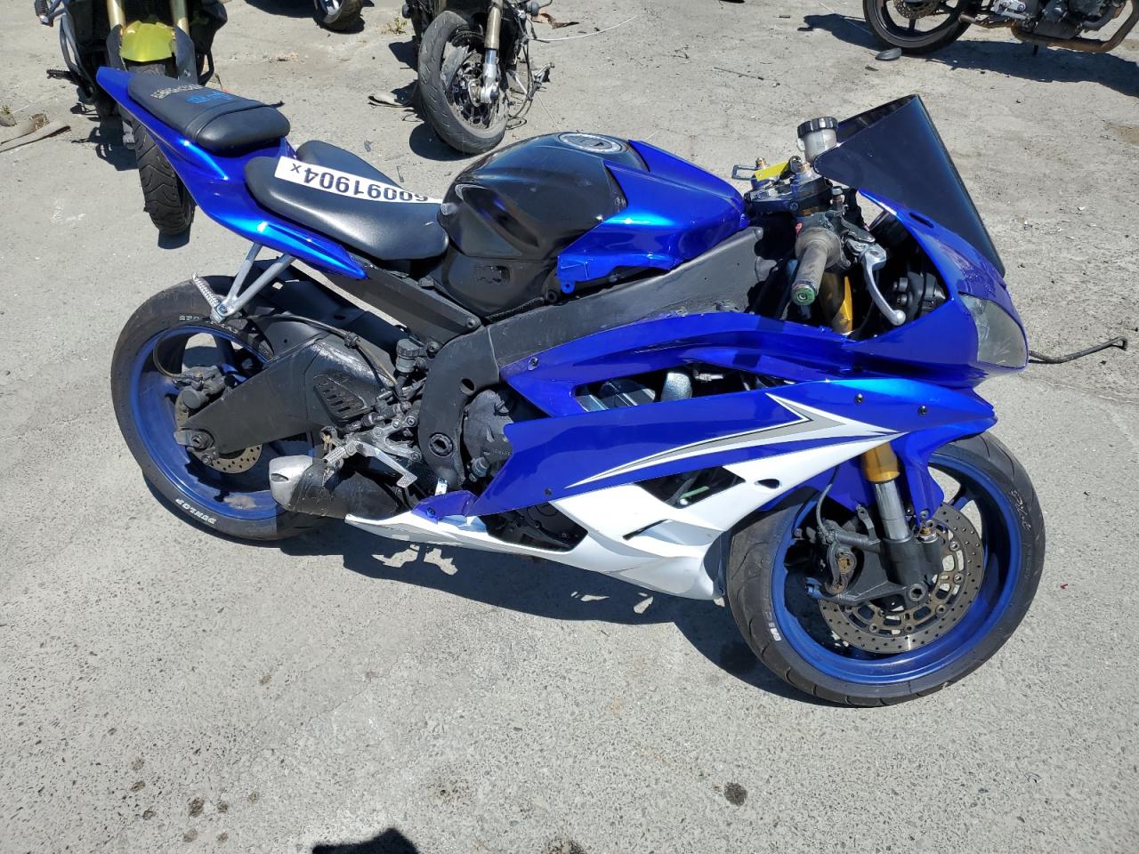 JYARJ06Y55A003829 2005 Yamaha Yzfr6 L