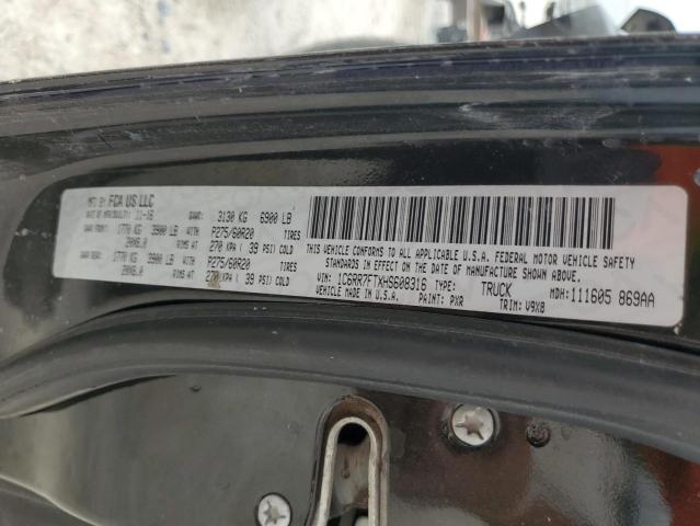 2017 Ram 1500 St VIN: 1C6RR7FTXHS608316 Lot: 61470284