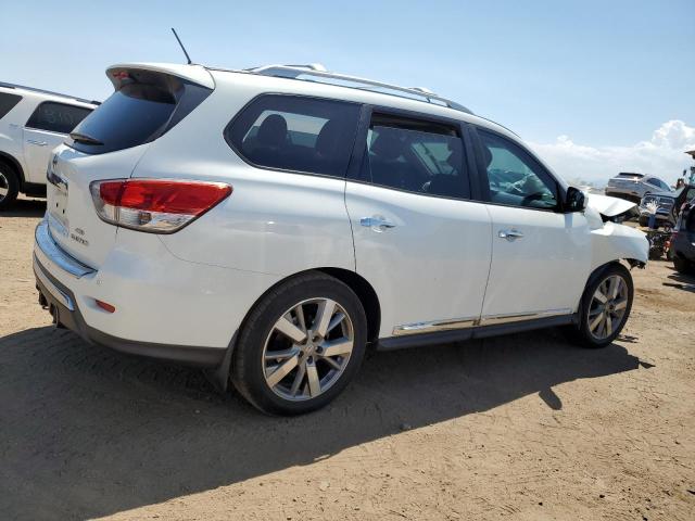 NISSAN PATHFINDER 2014 white  gas 5N1AR2MM2EC617615 photo #4