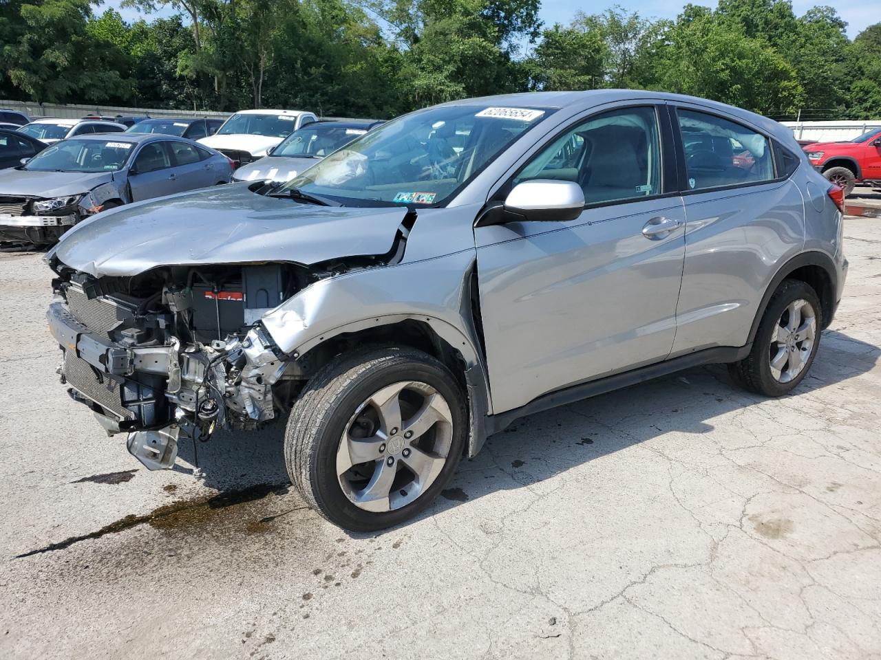 2018 Honda Hr-V Lx vin: 3CZRU6H39JG726282