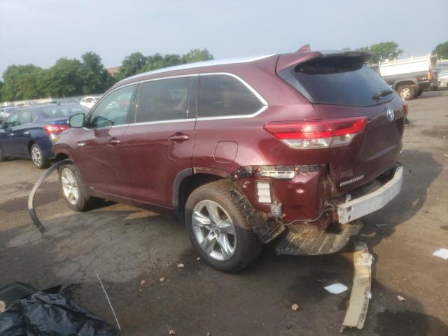 VIN 5TDDGRFH0HS034009 2017 Toyota Highlander, Hybri... no.2