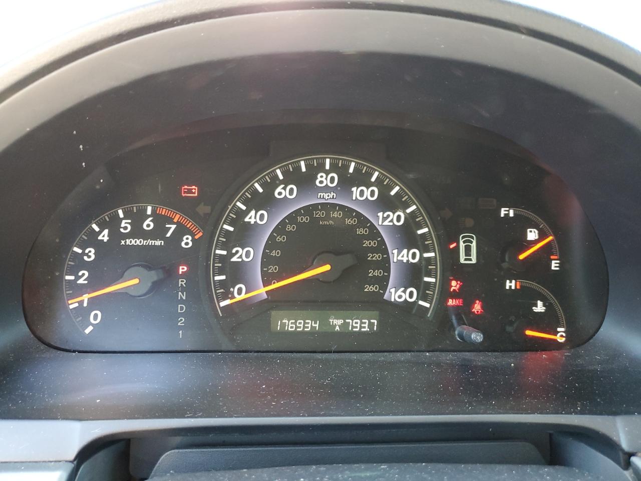 5FNRL38705B119774 2005 Honda Odyssey Exl