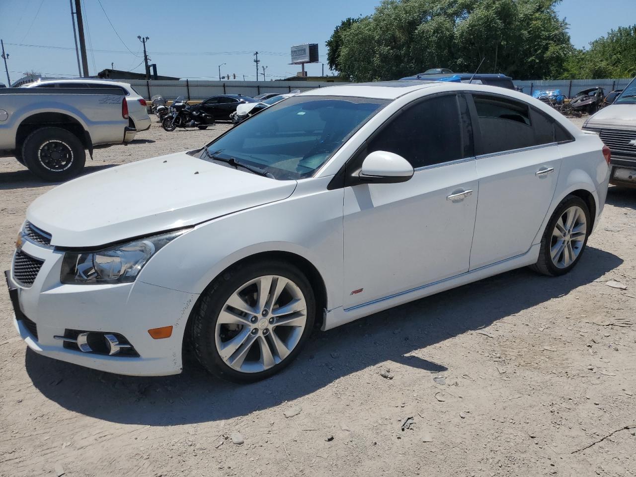 2014 Chevrolet Cruze Ltz vin: 1G1PG5SB4E7332505