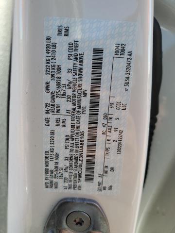 2022 FORD ESCAPE TIT - 1FMCU0LZ3NUA86105