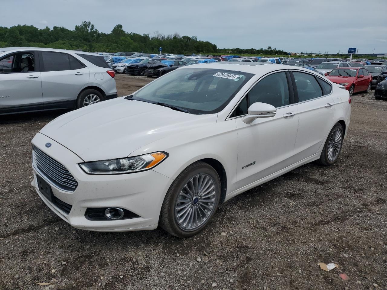 3FA6P0RU9DR291346 2013 Ford Fusion Titanium Hev