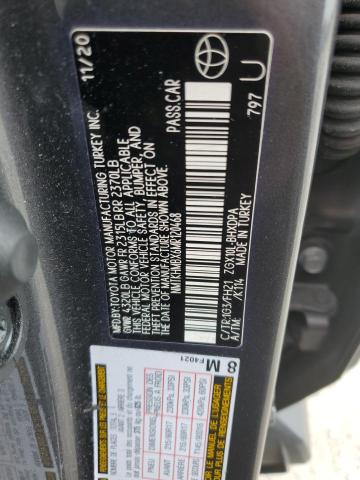 2021 Toyota C-Hr Xle VIN: NMTKHMBX6MR120468 Lot: 62618684