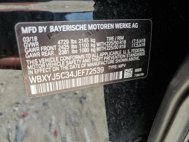 WBXYJ5C34JEF72539 2016 BMW X2 xDrive28I