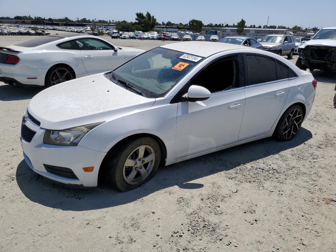 2014 Chevrolet Cruze Lt vin: 1G1PC5SBXE7388380