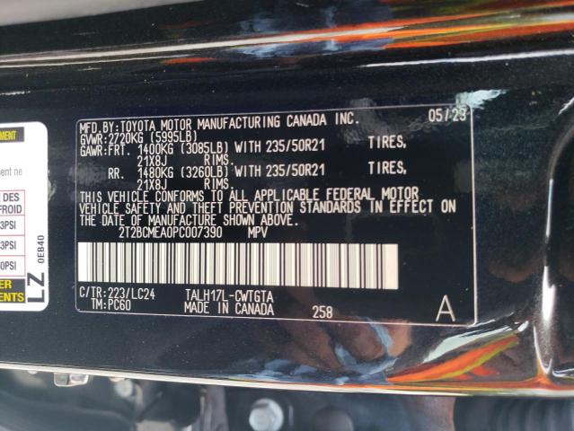2023 LEXUS RX 500H F 2T2BCMEA0PC007390