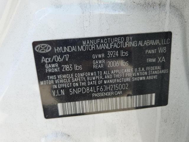 5NPD84LF6JH215002 2018 HYUNDAI ELANTRA - Image 12