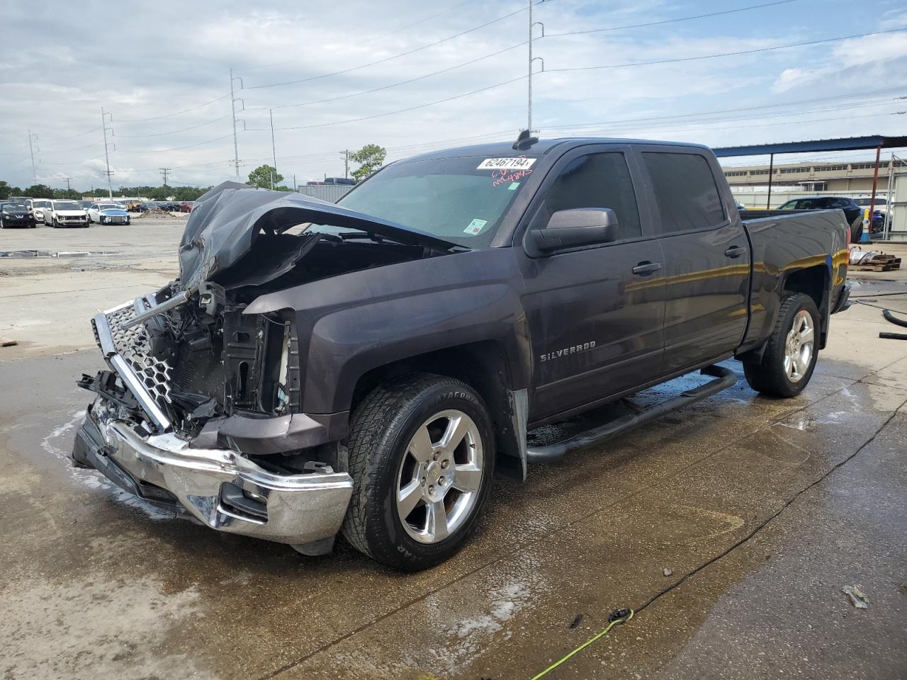 2015 Chevrolet Silverado C1500 Lt vin: 3GCPCREC6FG434845