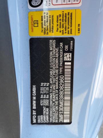 2024 BMW M2 3MF13DM03R8D82960