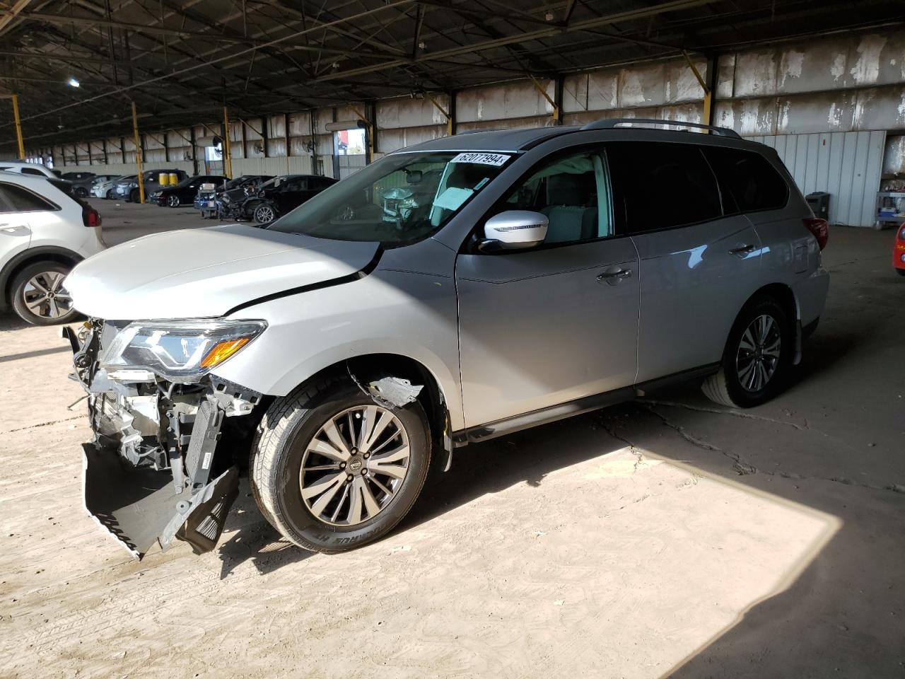 2019 Nissan Pathfinder S vin: 5N1DR2MM9KC652984