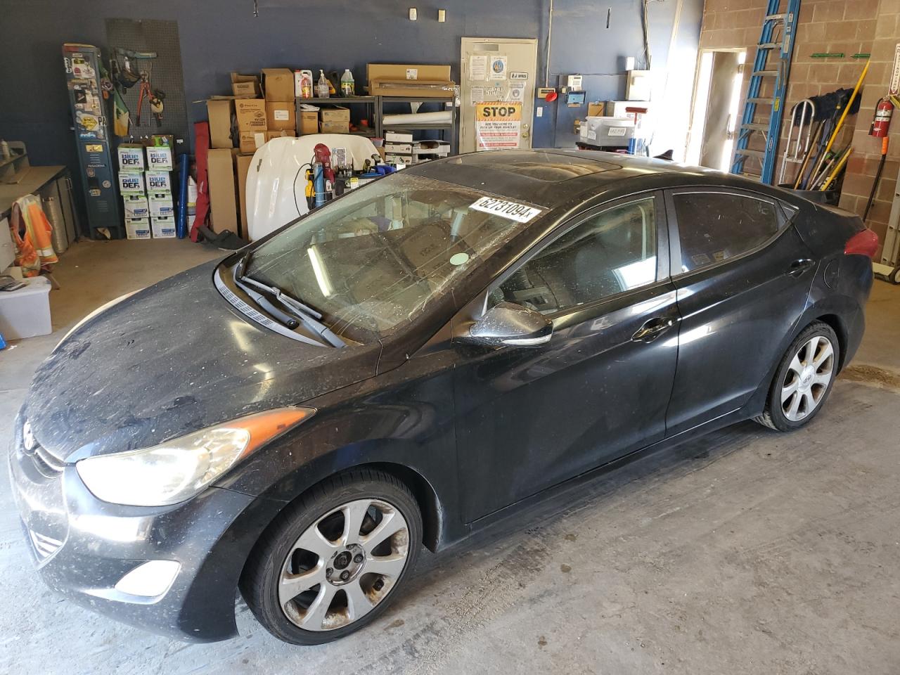 2012 Hyundai Elantra Gls vin: KMHDH4AE9CU213680