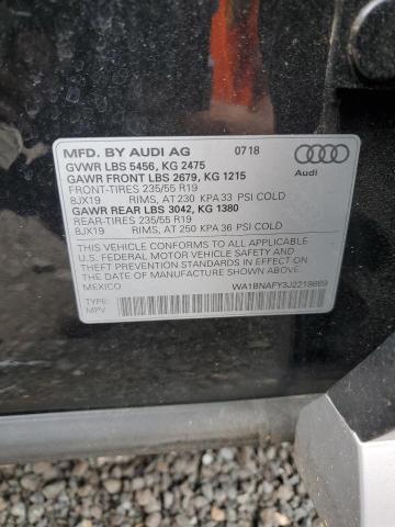 WA1BNAFY3J2219869 2018 AUDI Q5 - Image 12