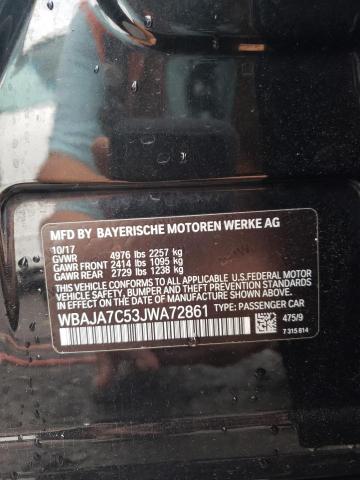 2018 BMW 530 XI - WBAJA7C53JWA72861