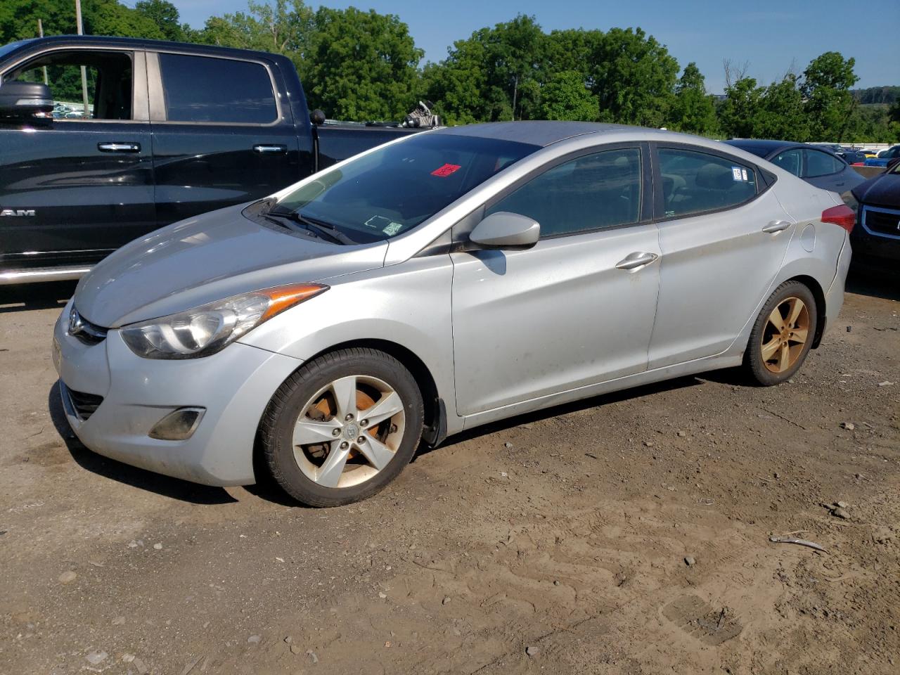 2013 Hyundai Elantra Gls vin: 5NPDH4AE6DH390669