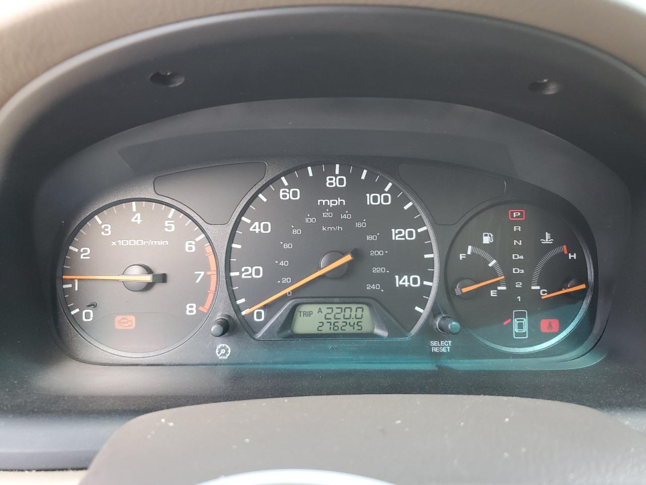 1HGCG6670YA061257 2000 Honda Accord Ex