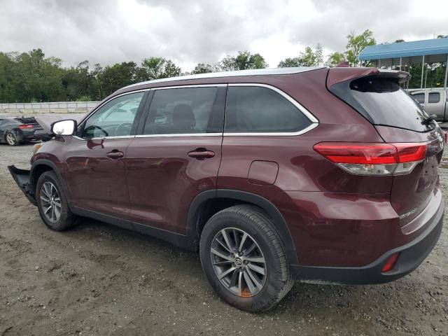 VIN 5TDKZRFH3KS359245 2019 Toyota Highlander, SE no.2