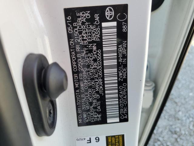 2016 Toyota Prius VIN: JTDKARFU6G3023666 Lot: 63543114