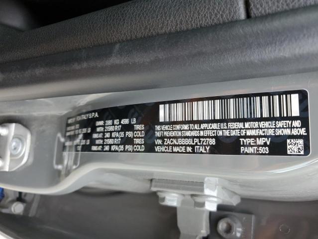 2020 Jeep Renegade Latitude VIN: ZACNJBBB6LPL72788 Lot: 62059084