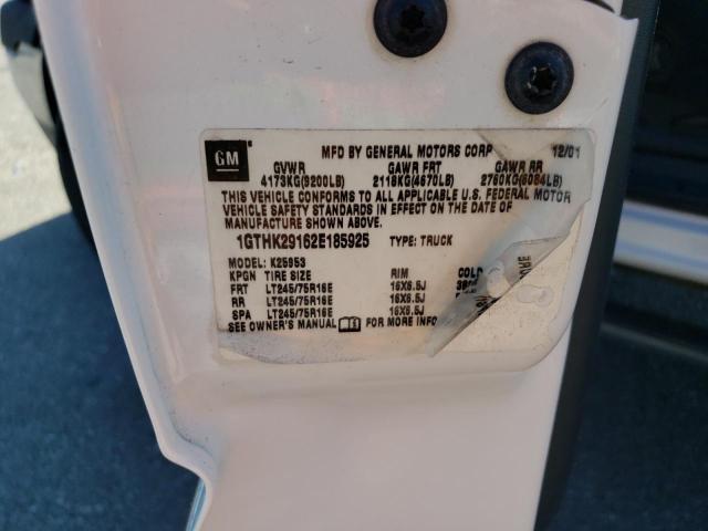 2002 GMC Sierra K2500 Heavy Duty VIN: 1GTHK29162E185925 Lot: 61495294