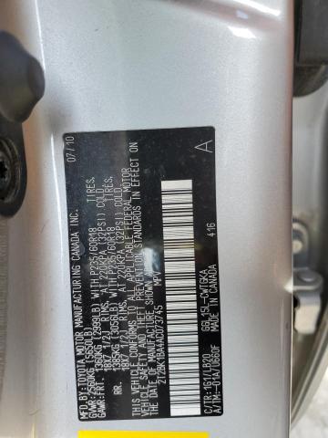 2010 Lexus Rx 350 VIN: 2T2BK1BA4AC073745 Lot: 61891704