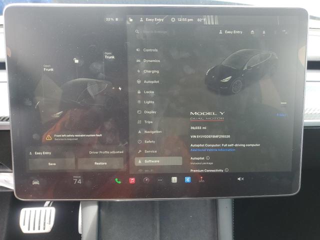 2021 TESLA MODEL Y - 5YJYGDEF8MF216026