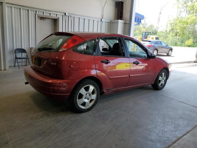 FORD FOCUS ZX5 2005 red  gas 3FAFP37N55R125470 photo #4