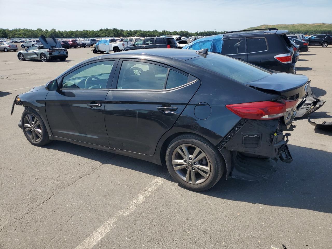 2018 Hyundai Elantra Sel vin: 5NPD84LF6JH338279