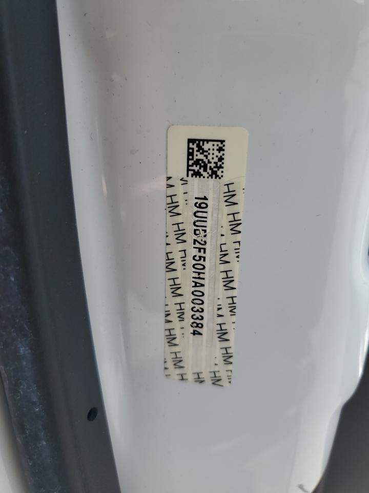 19UUB2F50HA003384 2017 Acura Tlx Tech