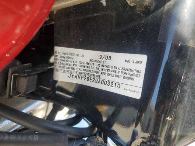 2009 YAMAHA XV1700 A JYAVP28E29A003210
