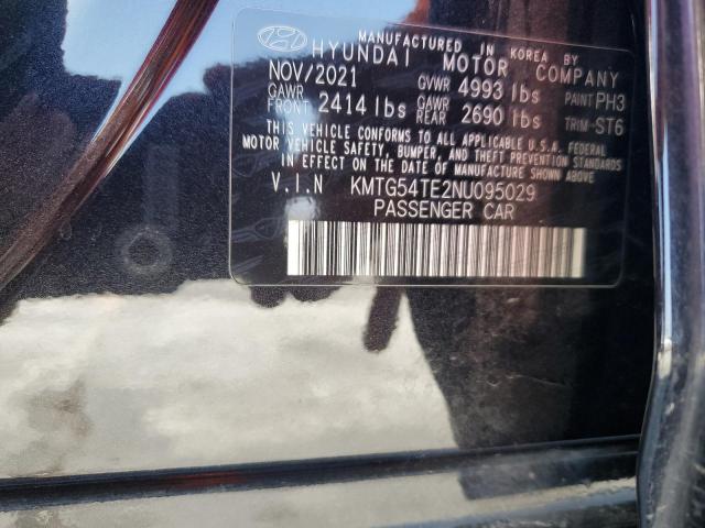 2022 GENESIS G70 BASE - KMTG54TE2NU095029