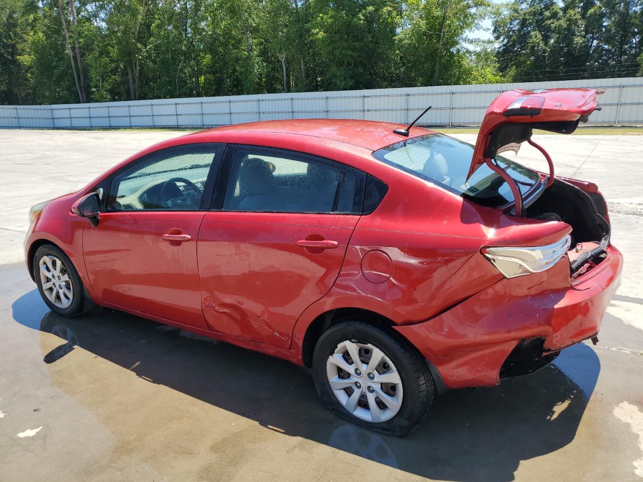 2014 Kia Rio Lx vin: KNADM4A31E6334335