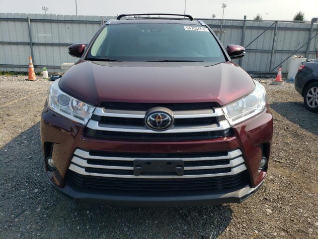 VIN 5TDJZRFH6KS941707 2019 Toyota Highlander, SE no.5