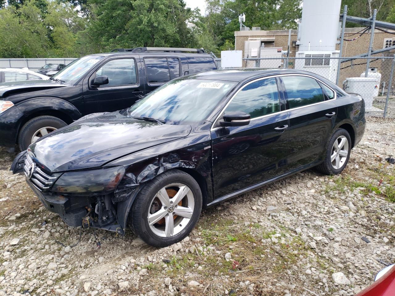 Lot #2919165789 2015 VOLKSWAGEN PASSAT S