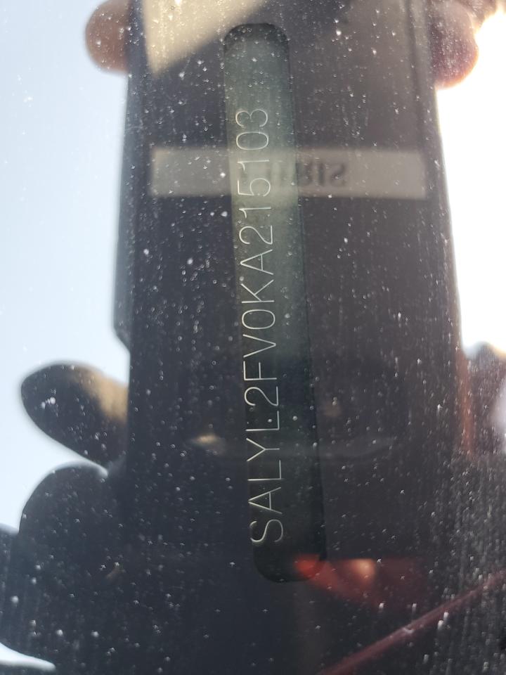 SALYL2FV0KA215103 2019 Land Rover Range Rover Velar R-Dynamic Se