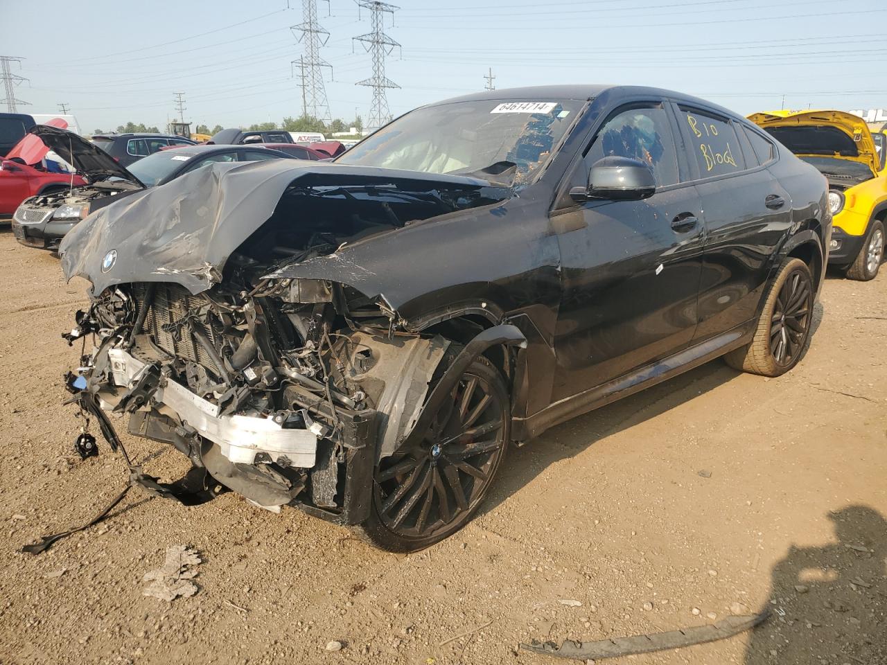 5UXCY8C05M9H31042 BMW X6 M50I 2021