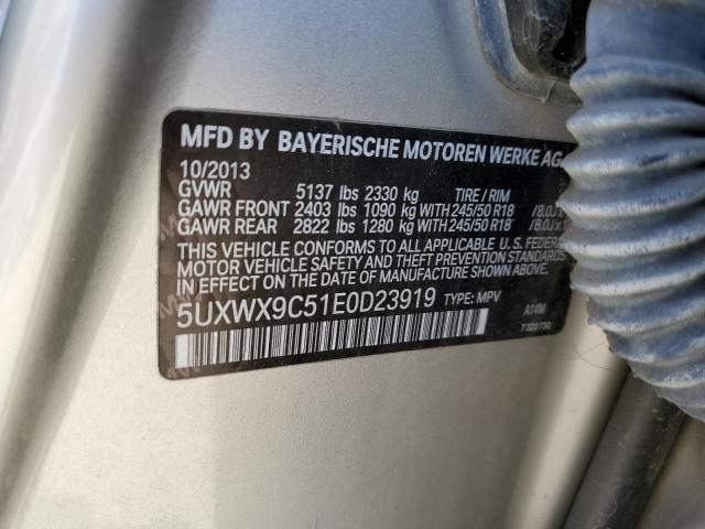 2014 BMW X3 xDrive28I VIN: 5UXWX9C51E0D23919 Lot: 60520924