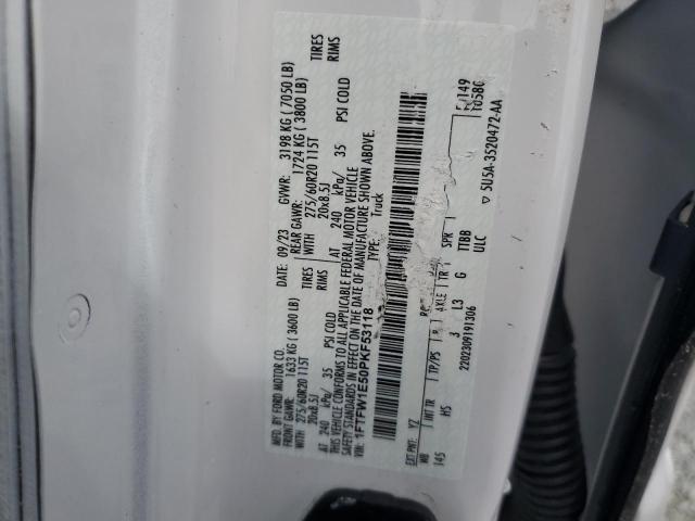 2023 FORD F150 SUPER - 1FTFW1E50PKF53118