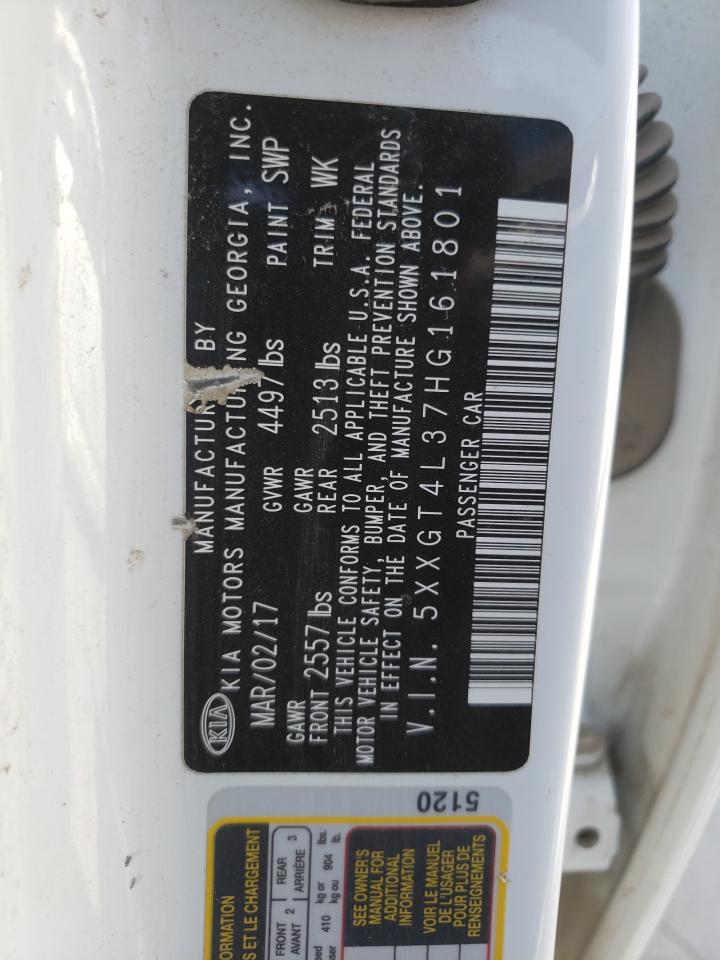 5XXGT4L37HG161801 2017 Kia Optima Lx