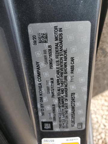 2021 CHEVROLET SPARK LS - KL8CB6SA8MC724578