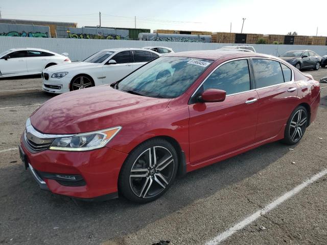 Vin: 1hgcr2f50ha245292, lot: 61960454, honda accord sport 20171