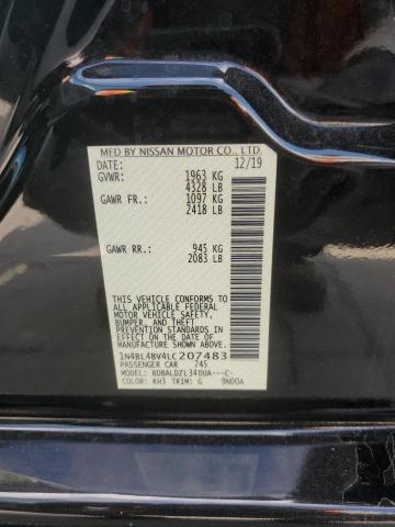 2020 NISSAN ALTIMA S - 1N4BL4BV4LC207483