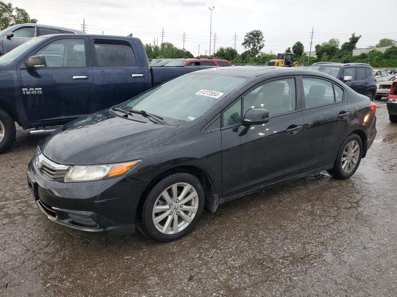 2012 Honda Civic Ex vin: 19XFB2F86CE079103