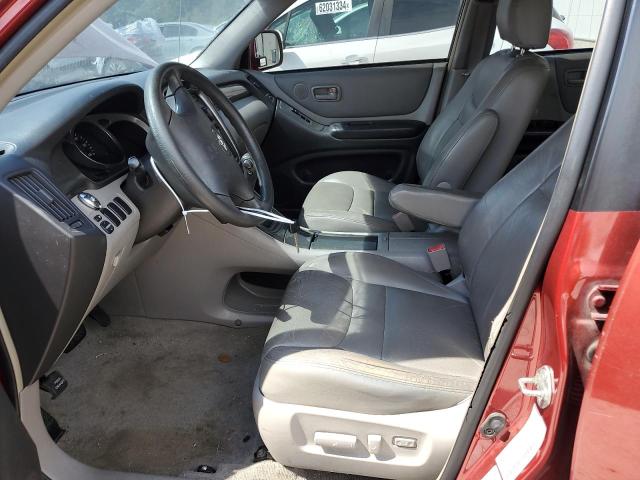 2002 Toyota Highlander Limited VIN: JTEGF21A620063151 Lot: 62121204