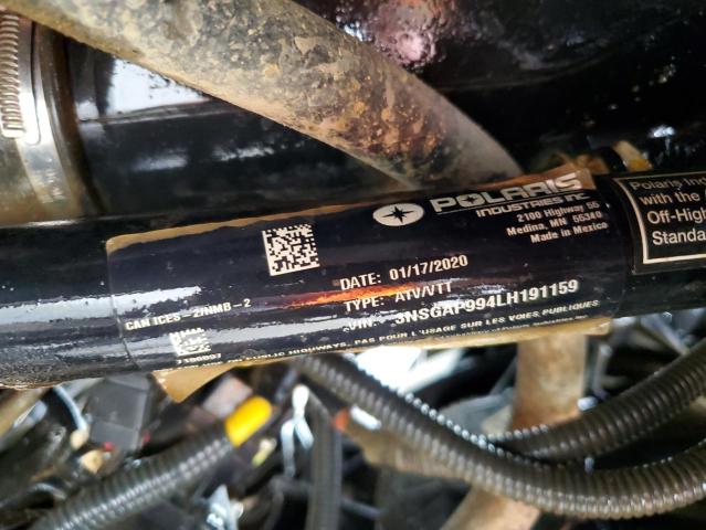 2020 POLARIS GENERAL 10 - 3NSGAP994LH191159