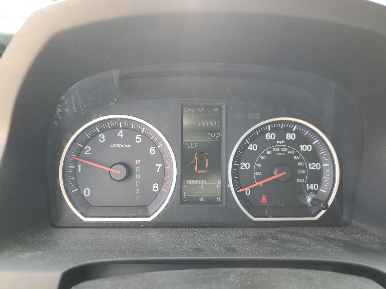 5J6RE38709L000582 2009 Honda Cr-V Exl